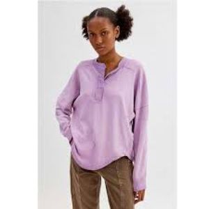 BDG Urban Outfitters Long Sleeve Shirt- Purple/Pink